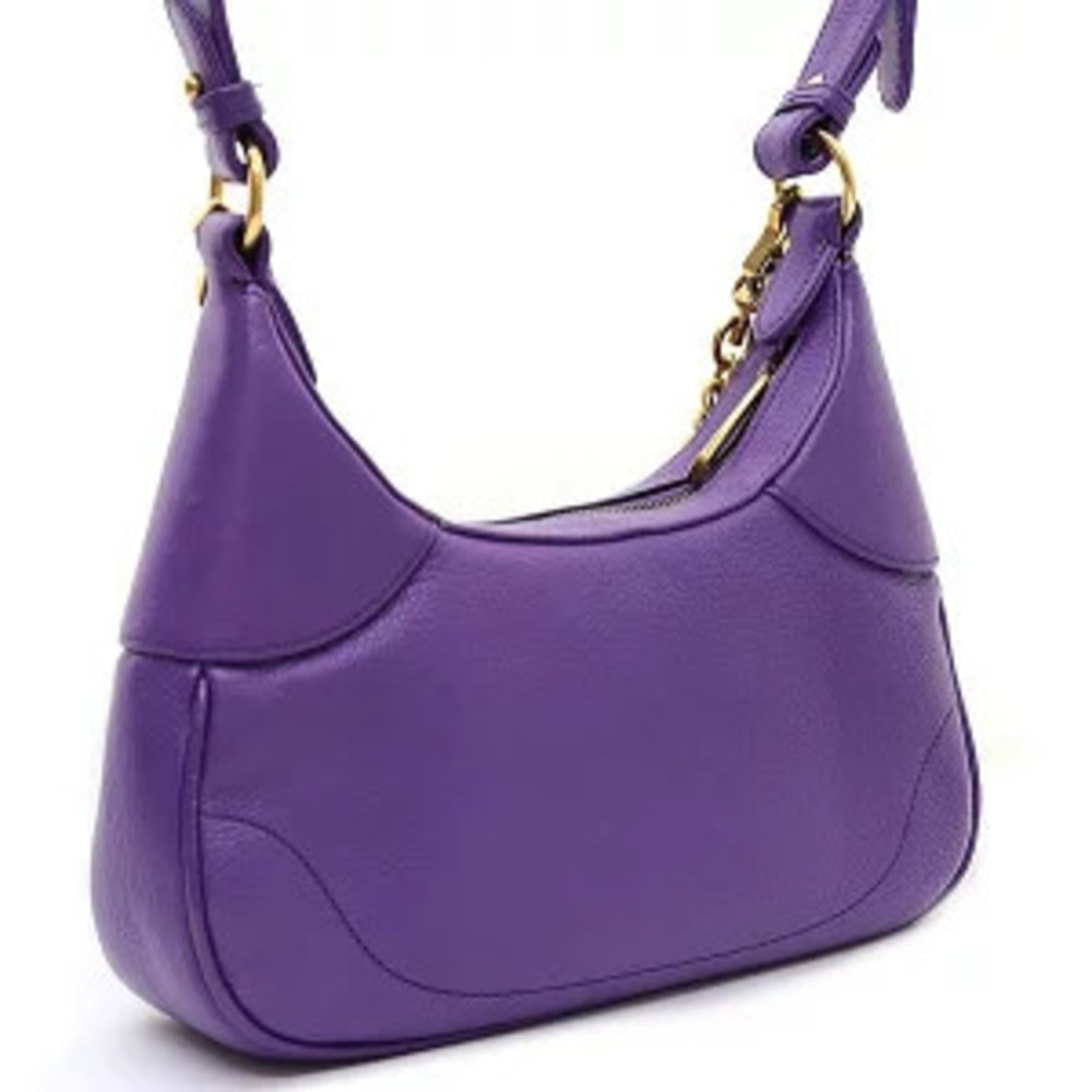 Gucci Purple Bag Shoulder Leather Aphrodite